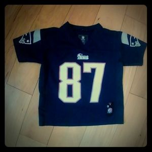 Boys Athletic Top Jersey Size 4 Gronkowski